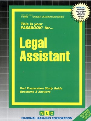cover image of Legal Assistant
